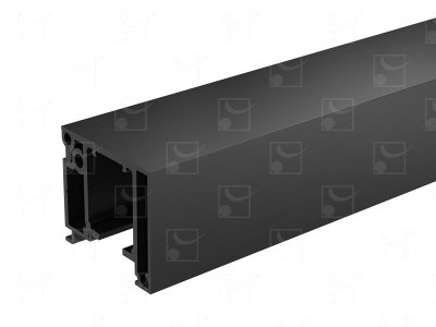 Track kit - anodised black finish