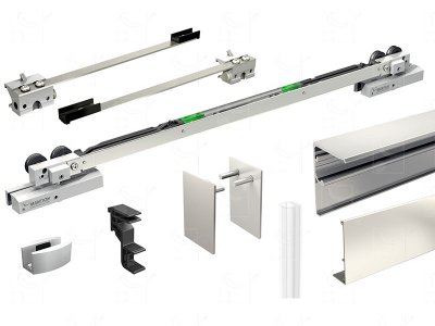 Ready-to-install set - opening of 1.73 m to 1.93 m