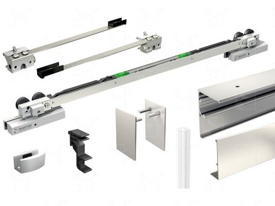 Ready-to-install set - opening of 2.33 m to 2.53 m
