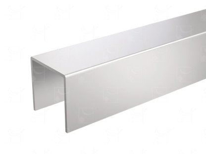 U-Profil aus verzinktem Stahl – 6 m