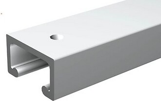 Carril de aluminio - 2 m