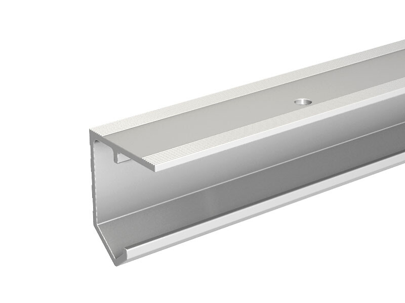 Rail en aluminium - 1,94 m