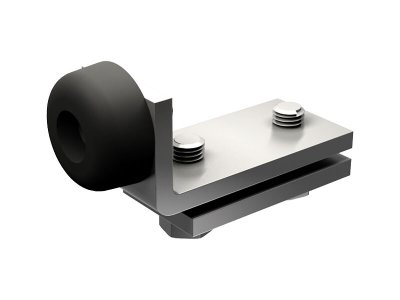 Butée de rail en inox