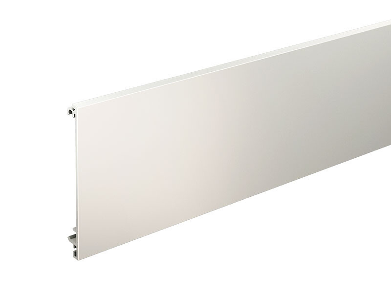 Abdeckleiste zum Einclipsen aus eloxiertem Aluminium – Tür 930 mm