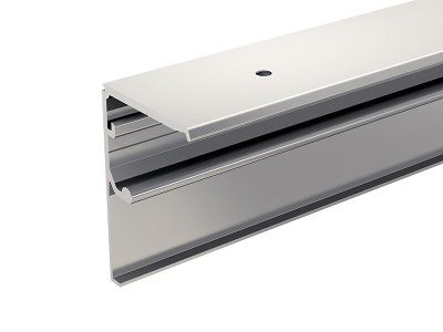 Rail en aluminium anodisé