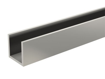 Profil U maintien paroi fixe - 3 m