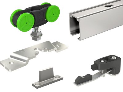 Set for doors up to 40 kg