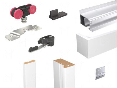 Set SAF-BOIS for 1 door weighing up to 60 kg