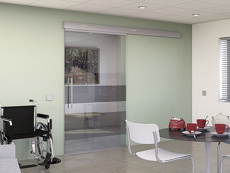 SOFTCLOSE GLASS – Système coulissant à fermeture automatisée pour portes en verre