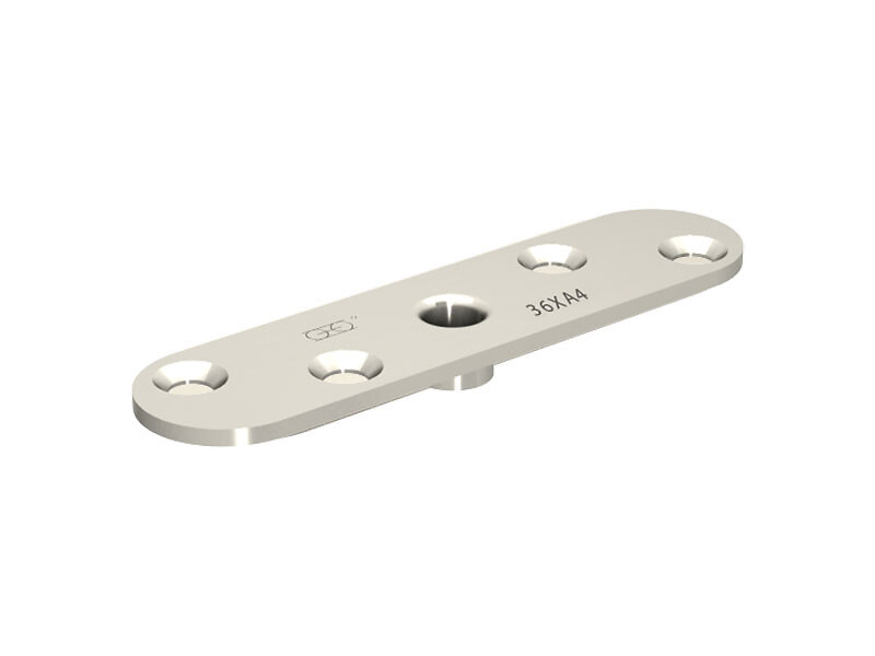 316L stainless steel plate for edge mounting 316L stainless steel plate for edge mounting