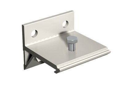 Kit de 5 soportes escuadra mural