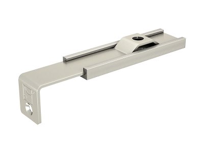 Platine d'angle porte SAF à visser