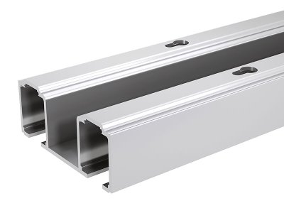 Podwójny szynowy aluminiowy tor