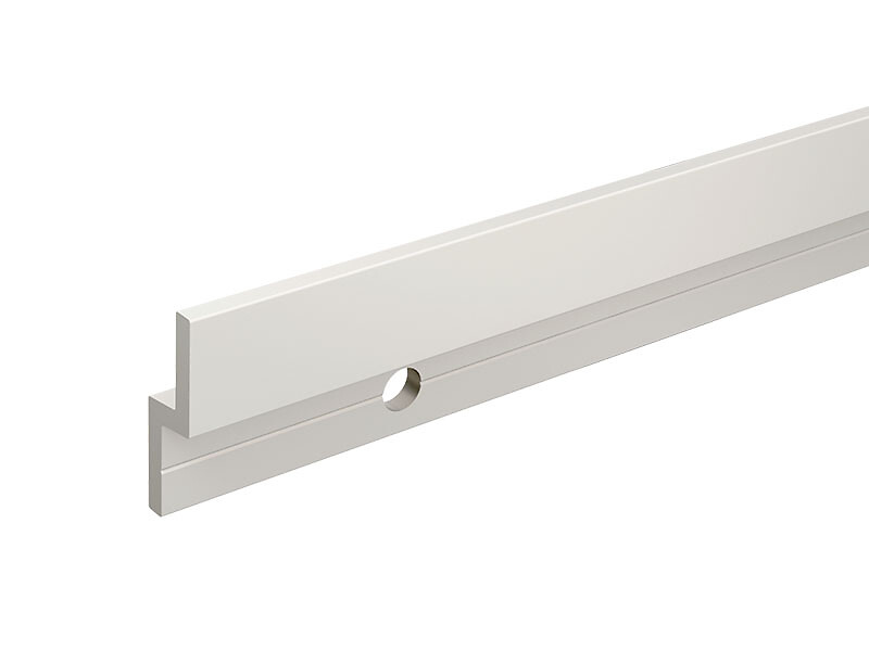 Profil prowadzący z anodowanego aluminium – 6 m
