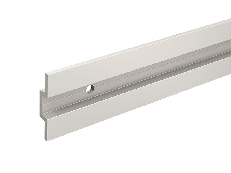 Profil prowadzący z anodowanego aluminium – 4 m