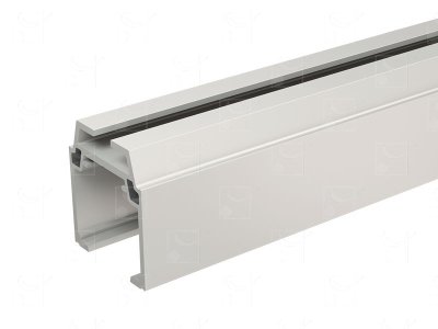 Rail aluminium anodisé Win-Slide 2 - 6 m