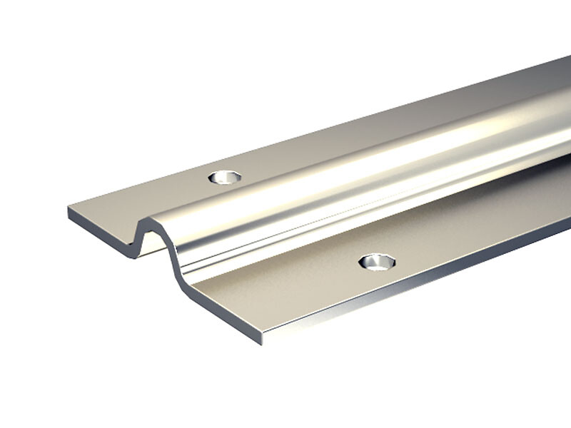 Serie 2000 Schiebetorsystem, max. 400kg, Edelstahlschiene L = 300 cm, geeignet für Schiebetore auf Bodenschienen