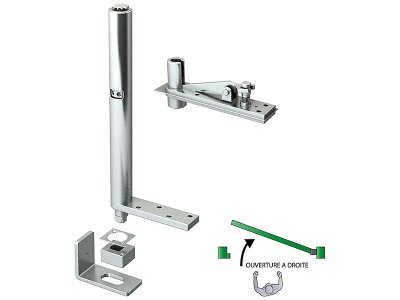 Kits pivots ferme-porte pour portes