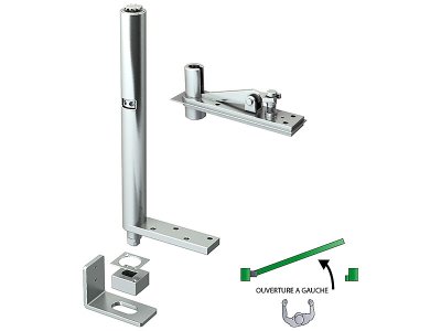 Kits pivots ferme-porte pour portes
