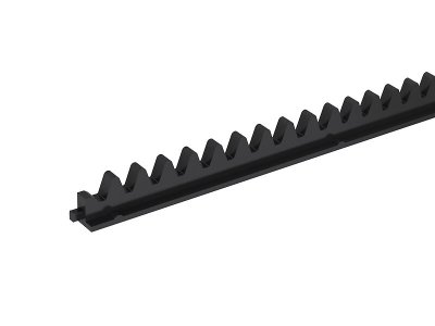 Serie SOFTCLOSE selbstschließendes Schiebetürsystem, Zahnstange, 1 Tür bis 80 kg,  geeignet für Innenbereich
