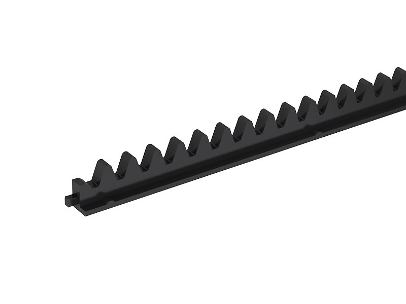 Serie SOFTCLOSE selbstschließendes Schiebetürsystem, Zahnstange, 1 Tür bis 80 kg,  geeignet für Innenbereich