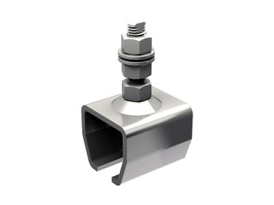 Stainless steel wrap-around bracket