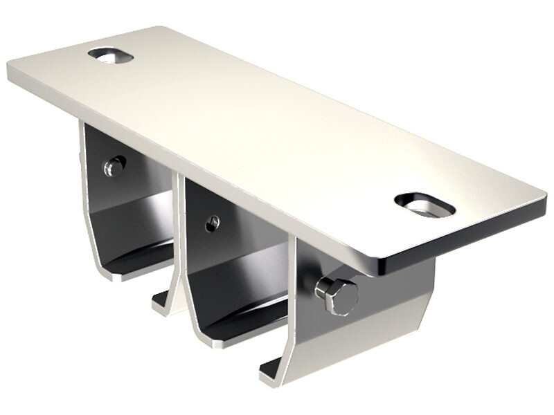 Screw-on wrap-around bracket