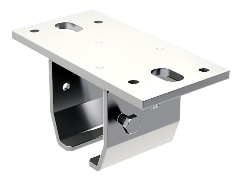 Screw-on wrap-around bracket