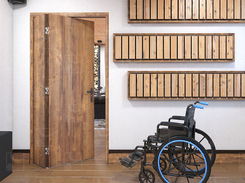 SAF-FOLD pour portes en bois jusqu&rsquo;à 80 kg