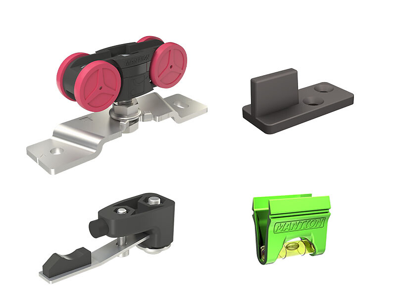 Garniture SAF pour porte 10-80 kg