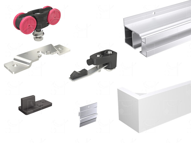 SAF-BOIS 60 Kit without rebate for one door up to 60 kg SAF-BOIS 60 Kit without rebate for one door up to 60 kg