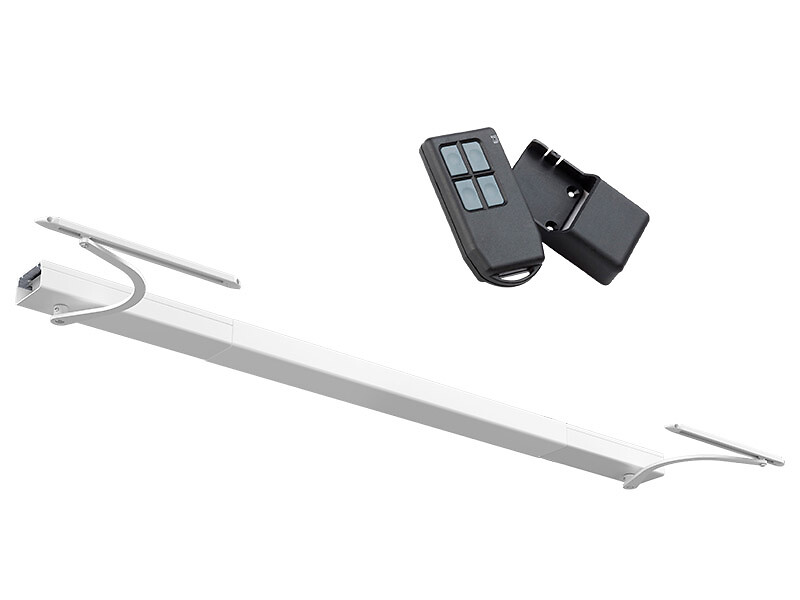 Motorisation radio WIBAT® linteau - baie de 800 à 1300 mm - blanc