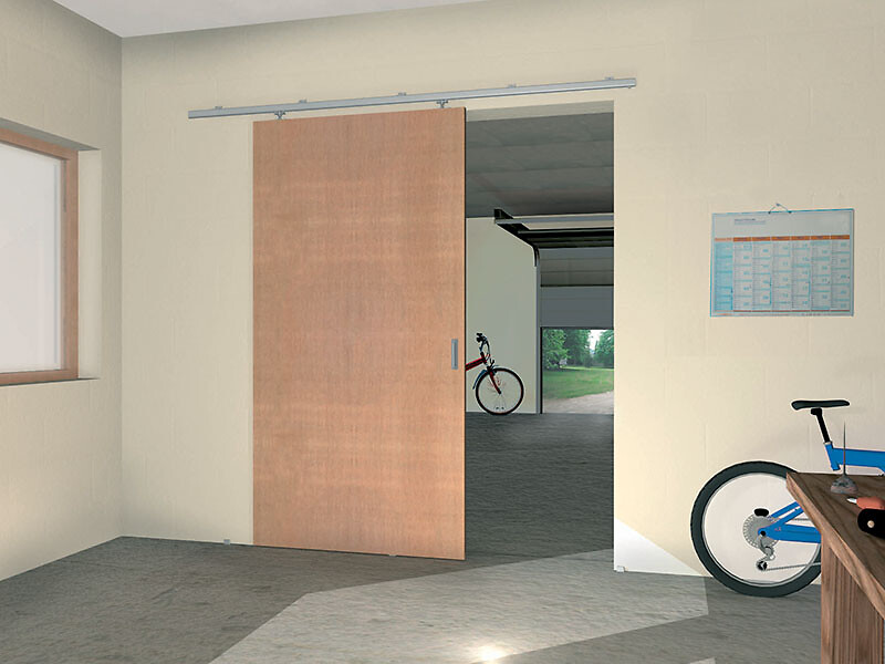 CADETTE - Système coulissant droit pour portes en bois