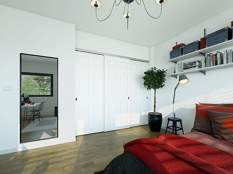 SAF®-TWIN - Système double pour portes de placard