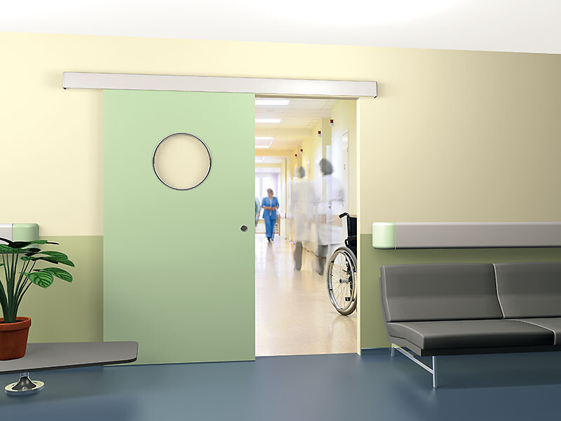 SOFTCLOSE - Système coulissant à fermeture automatisée pour portes en bois